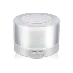 Household Night Lamp Aromatherapy Humidifier (Option: White-UK)