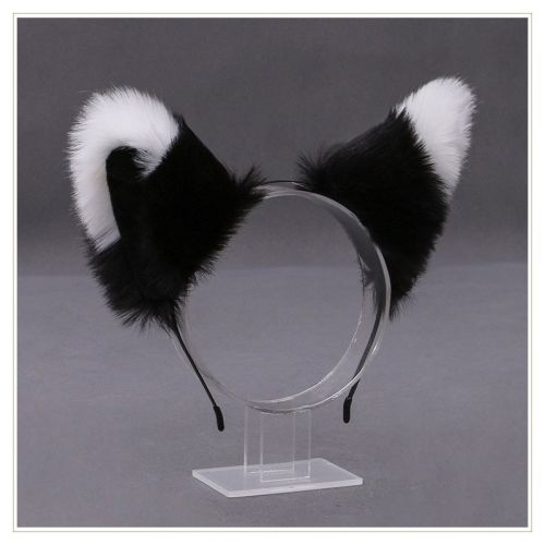 Hand-made Japanese Cute Lolita Plush KC Fox Ears Hand-made Japanese Cute Lolita Plush KC Fox Ears
