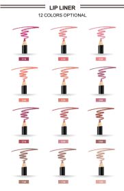 12 Colors Matte Lip Liner Single (Option: 06 Style-Lipliner)